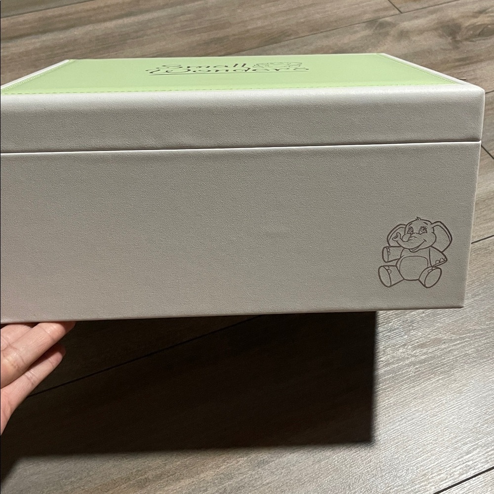 Small Wonders Light Green Baby Storage Box - Picture 2 of 8